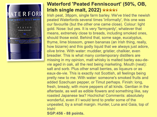 Waterford - Fenniscourt 1.1 Peated 3YO 50% - Whisky, 2