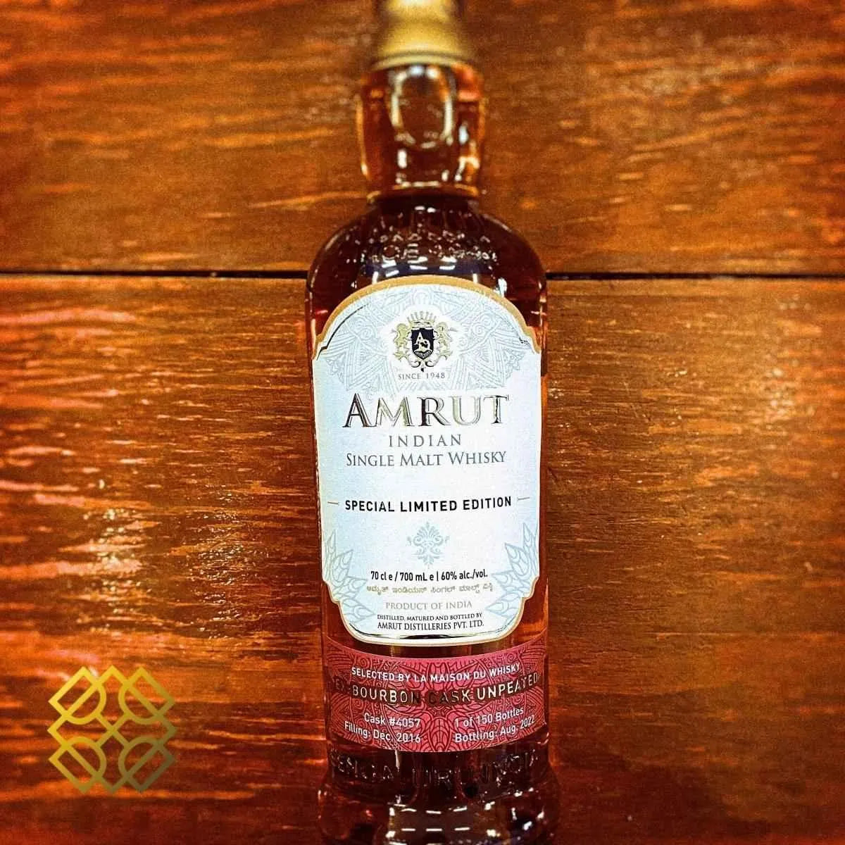 Amrut - 5YO, 2016/2022, #4057 by LMDW, 60% - Indian Whisky