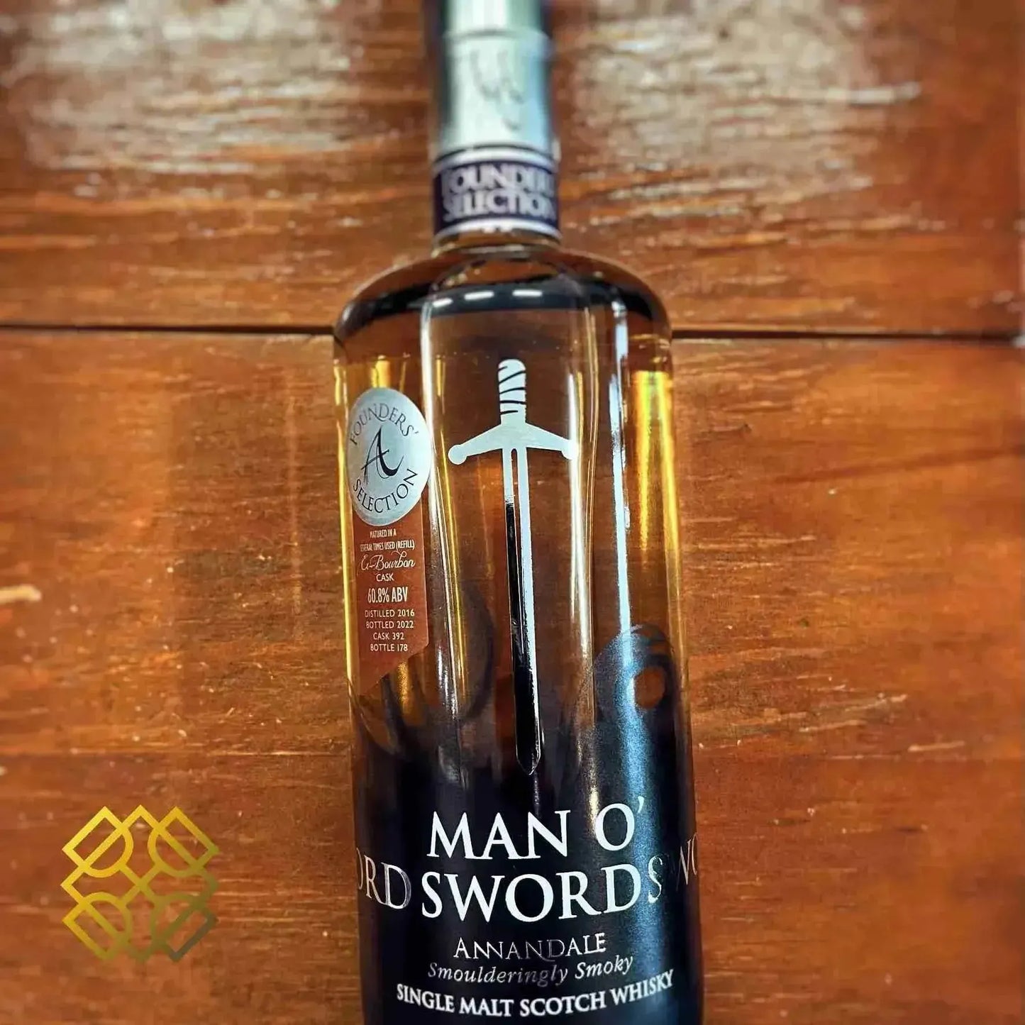 Annandale - 6YO, 2016/2022, Man O'Words Founders, #392, 60.8% - Scotch Whisky