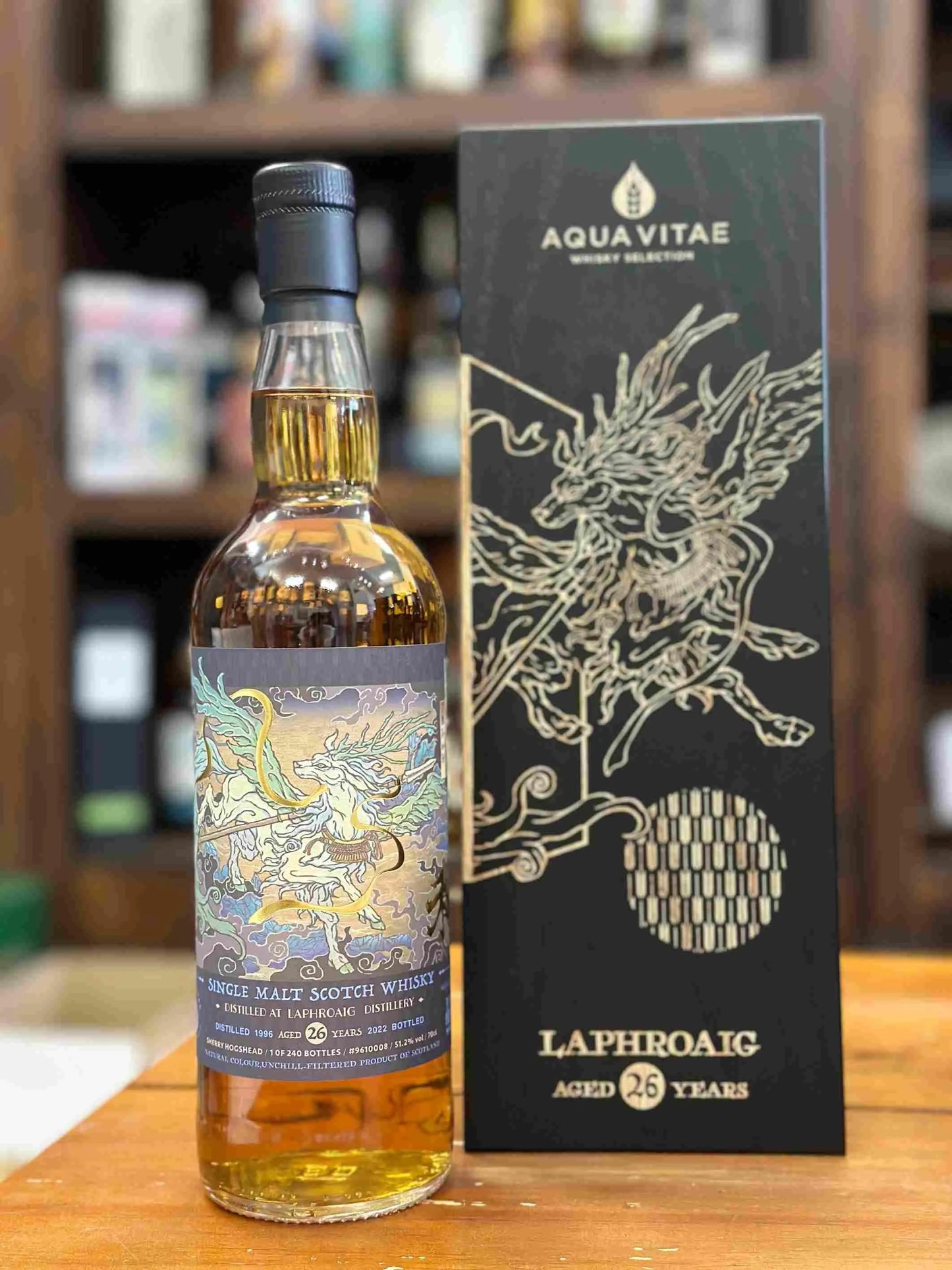 Aqua Vitae & Shinanoya Laphroaig - 26YO, 1996/2022, #9610008, 51.2% - Scotch Whisky