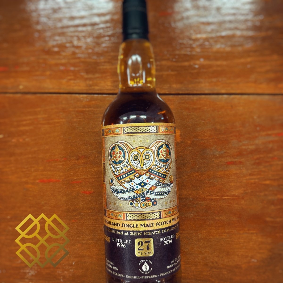 Aqua Vitae Ben Nevis 27YO, 1996/2024, The Codex of Snowy Owl, 1602, 46.8% - 蘇格蘭威士忌