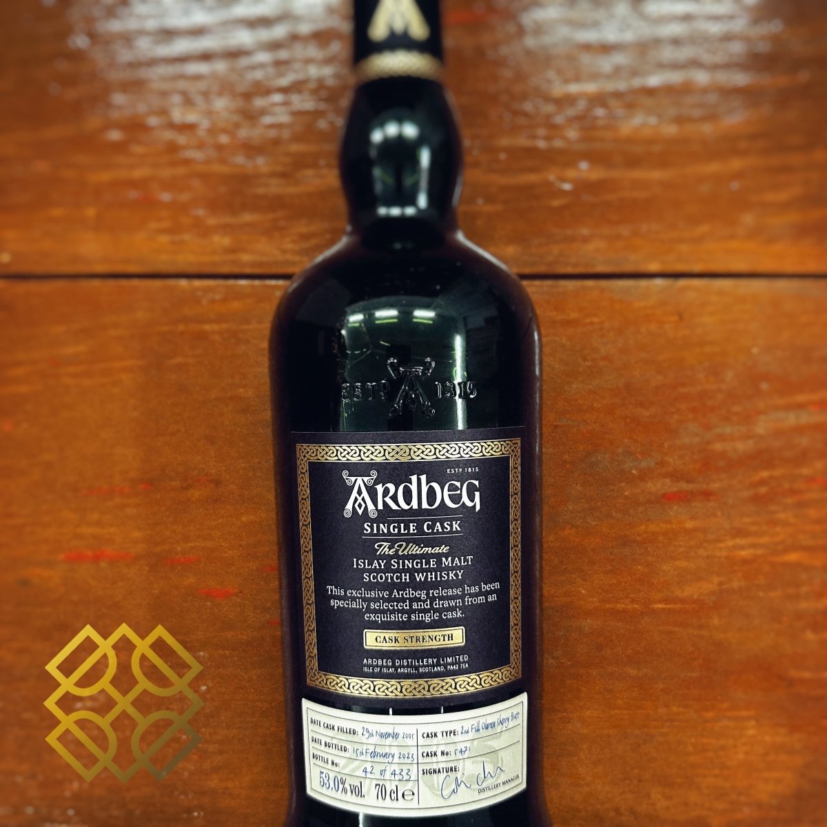 Ardbeg - 17YO, 2005/2023, 5471, 2nd fill Oloroso Sherry Butt, 53% (WB91.04) (分現金/信用卡價) - 蘇格蘭威士忌