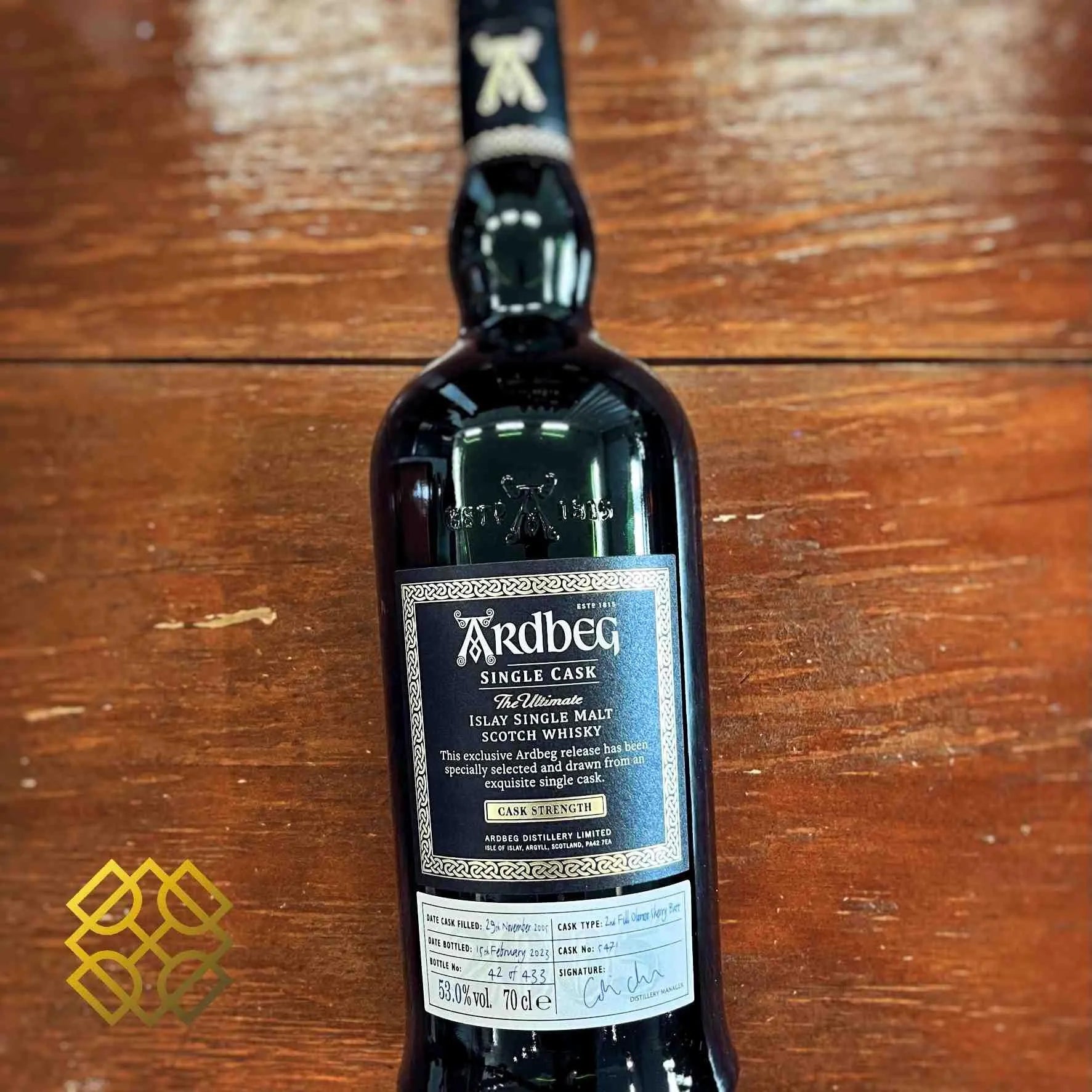 Ardbeg - 17YO, 2005/2023, #5471, 2nd fill Oloroso Sherry Butt, 53% (WB91.04) (分現金/信用卡價) - Scotch Whisky