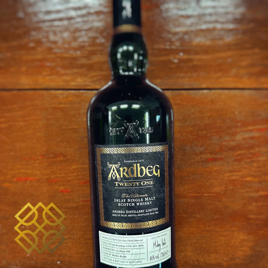 Ardbeg Twenty One 21 Years Old, 2016, 46% (WF91) - 蘇格蘭威士忌