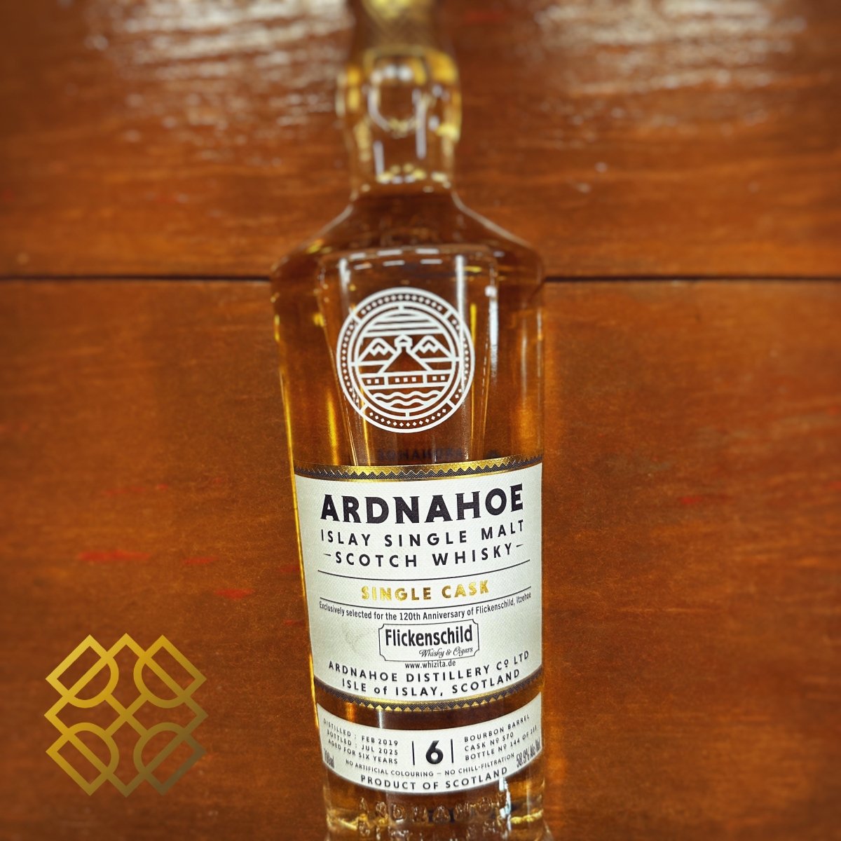 Ardnahoe 6YO, 2019/2025, 570, 58.9% (WB87.8) - 蘇格蘭威士忌