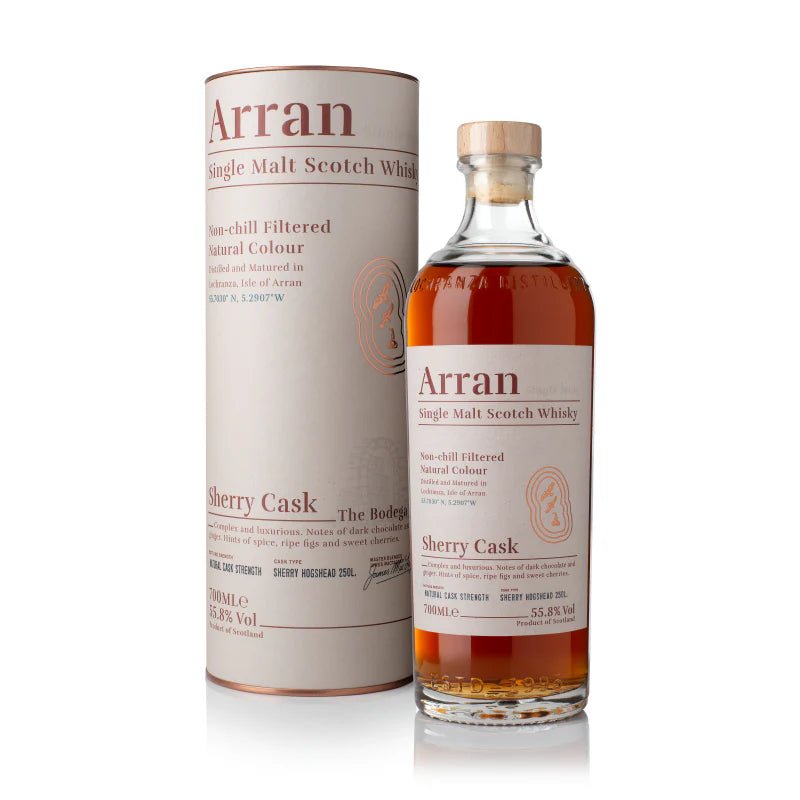 Arran The Bodega, Sherry Hogshead, 55.8% - 蘇格蘭威士忌