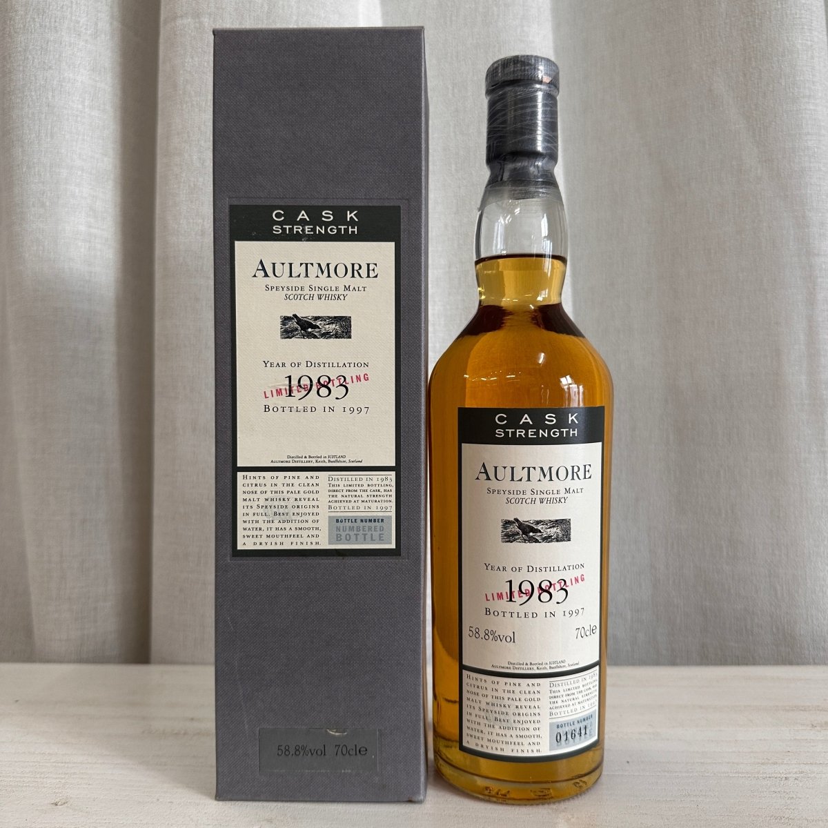 Aultmore, 1983/1997, Flora & Fauna Cask Strength, 58.8% (WB87.18) (分現金/信用卡價) - 蘇格蘭威士忌