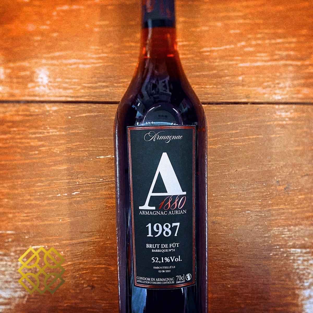 Aurian Armagnac - ~35YO, 1987/2022, 52.1%  Type : Armagnac  雅文邑