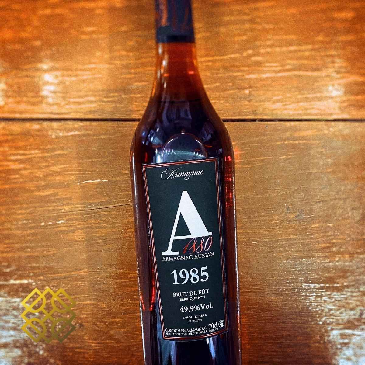 Aurian Armagnac - ~37YO, 1985/2022, 49.9%  Type : Armagnac 雅文邑