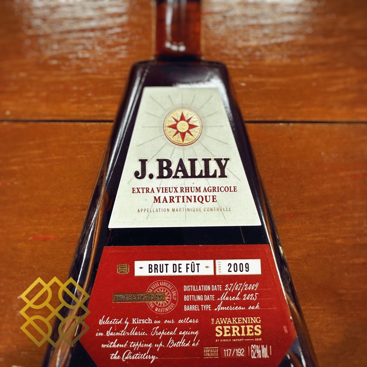 Bally BDF 15YO - 2009/2025, The Awakening Series, 62% (WF90) - Rum