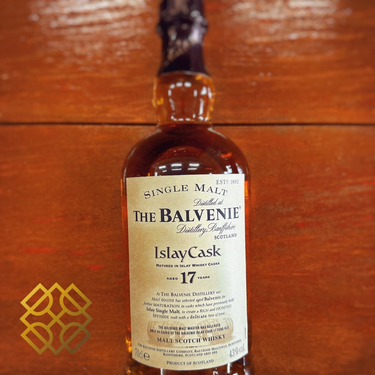 Balvenie 17YO, 2003, Islay Cask, 43% (分現金/信用卡價) - 蘇格蘭威士忌