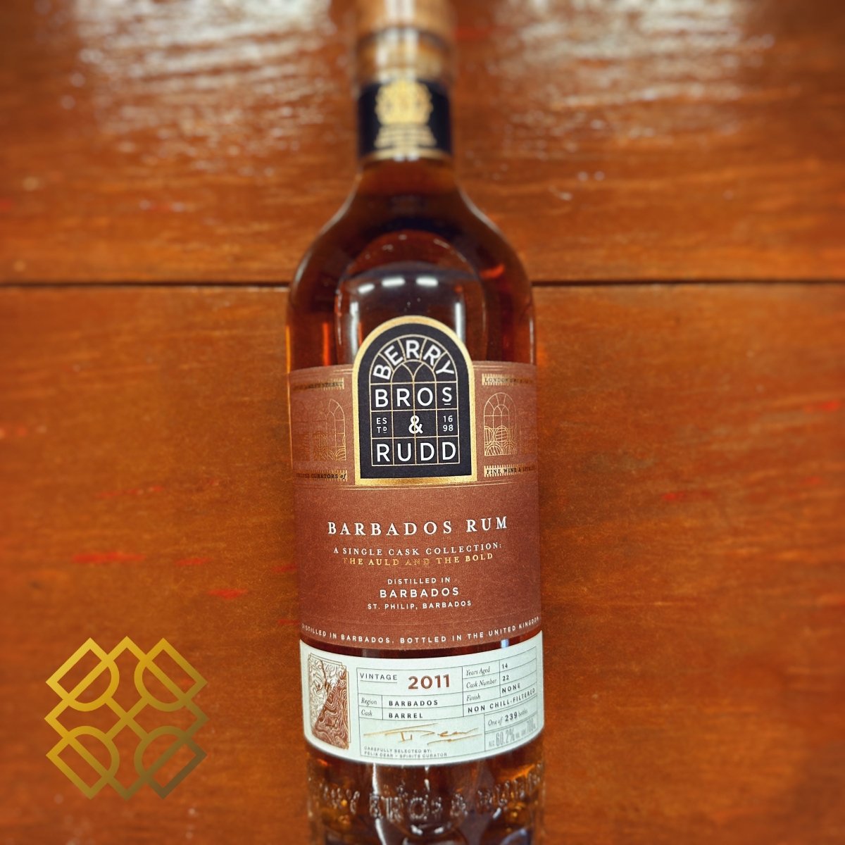 BBR Barbados Rum (Foursquare) 14YO 2011, 60.2% - Rum