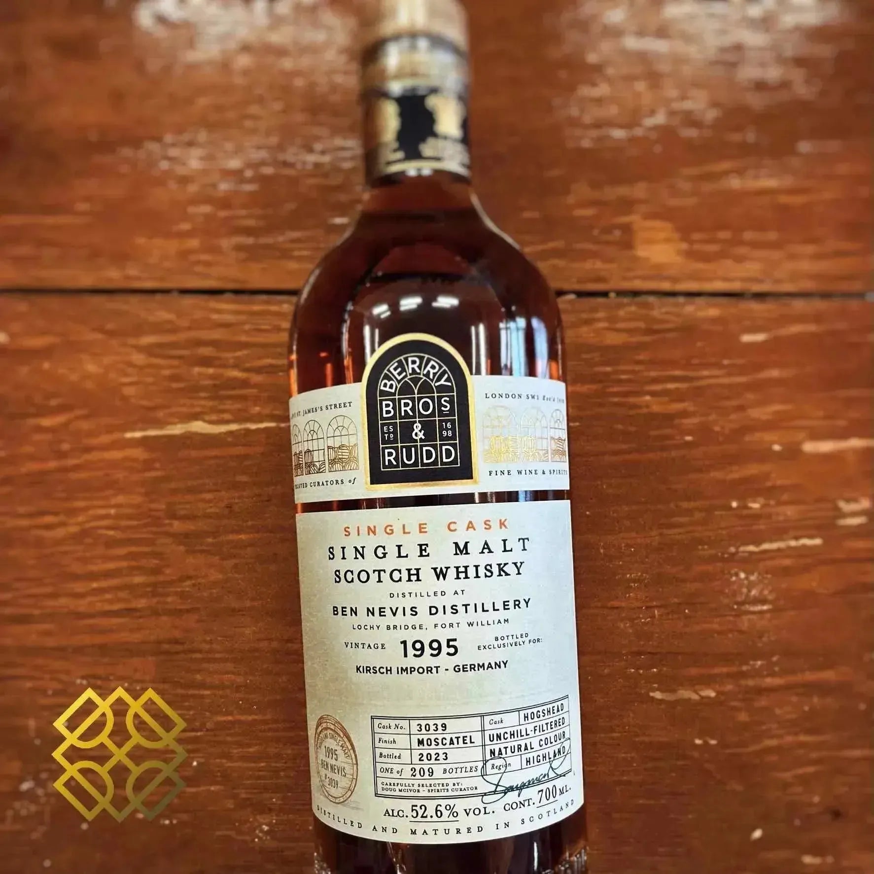 BBR Ben Nevis - ~28YO, 1995/2023, 52.6% - Scotch Whisky