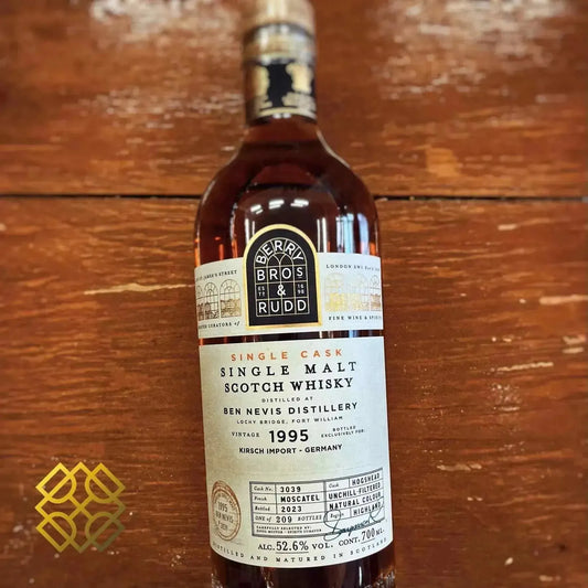 BBR Ben Nevis - ~28YO, 1995/2023, 52.6% - Scotch Whisky