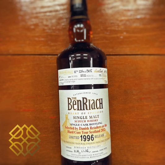 Benriach - 16YO, 1996/2012, #5610, 53.1% (WB90.89) (分現金/信用卡價) - Scotch Whisky