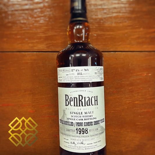 Benriach - 16YO, 1998/2014, #5171, Batch 11, 57.9% (分現金/信用卡價) - Scotch Whisky