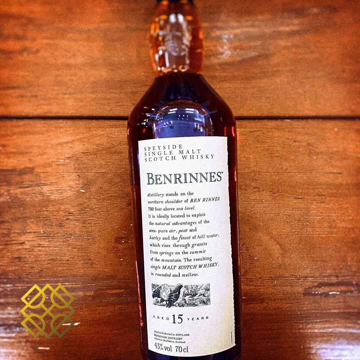 Benrinnes - 15YO, Flora & Fauna, 43% - 威士忌 - Country_Scotland - Distillery_Benrinnes - hidden- - -