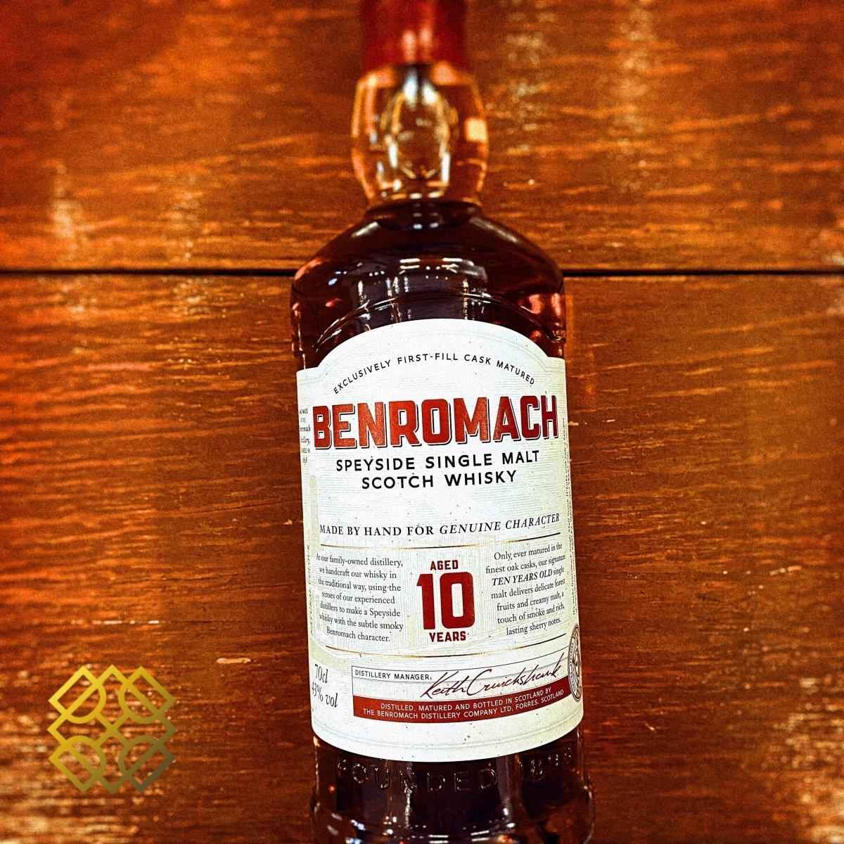 Benromach - 10YO, 43% (WN88), whisky, 威士忌, benromach whisky