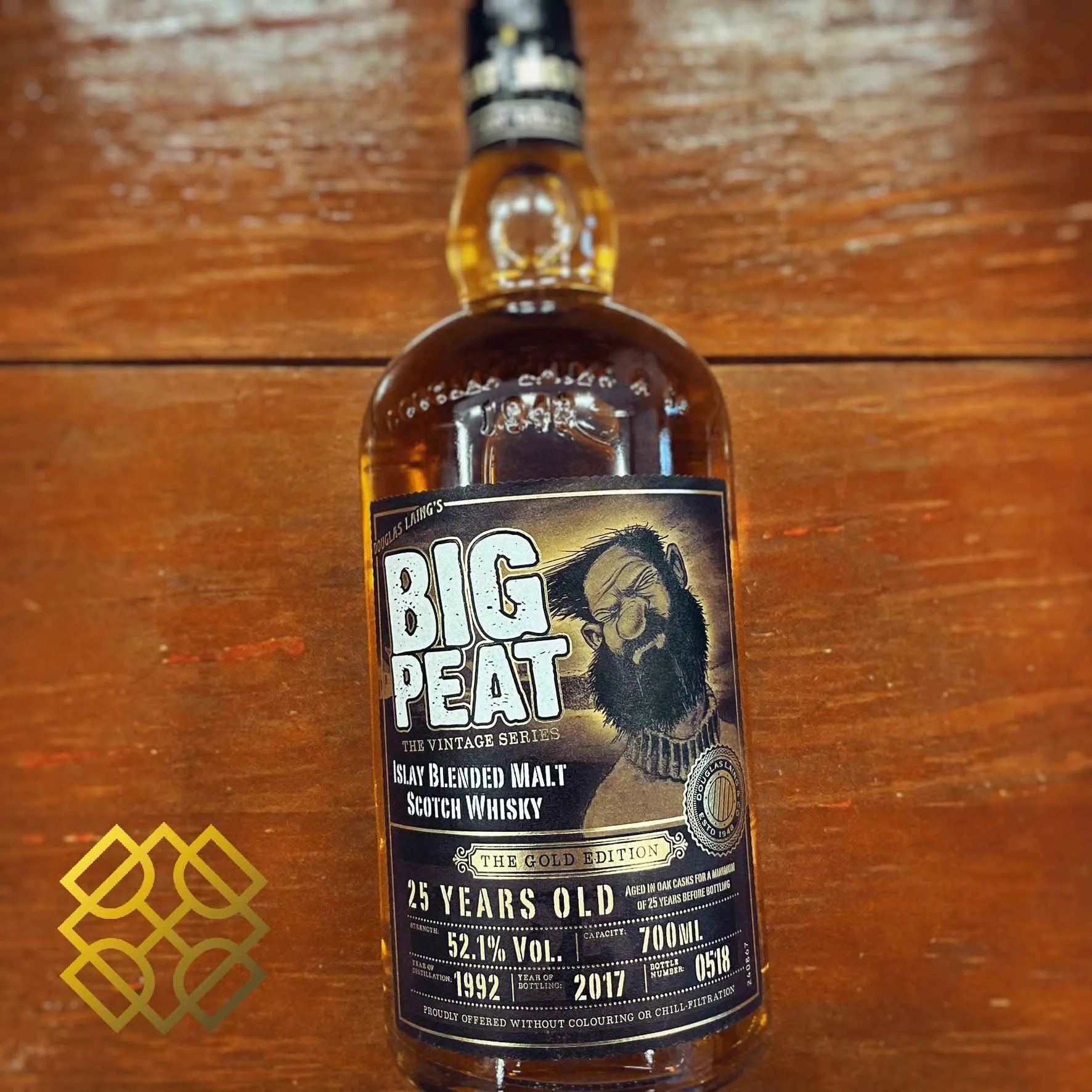 Big Peat - 25YO, 1992/2017, The Gold Edition, 52.1% (WN89) (分現金/信用卡價) - Scotch Whisky