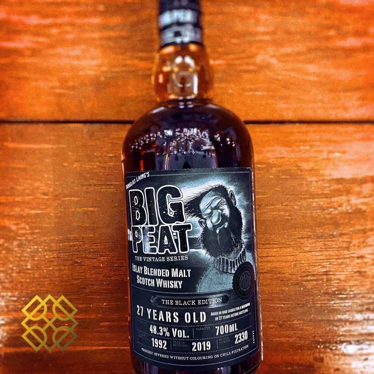 Big Peat - The Black Edition, 27YO, 1992/2019, 48.3%  Type : Blended malt whisky 威士忌
