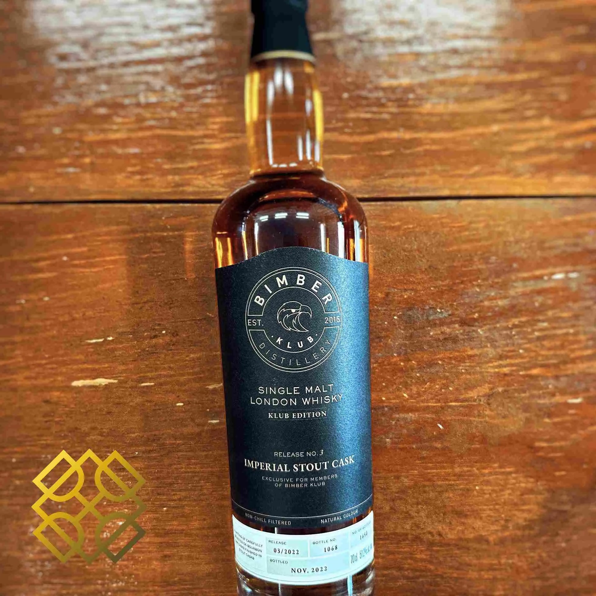 Bimber - 2022, Klub Edition No. 3, 51.2% - British Whiskies