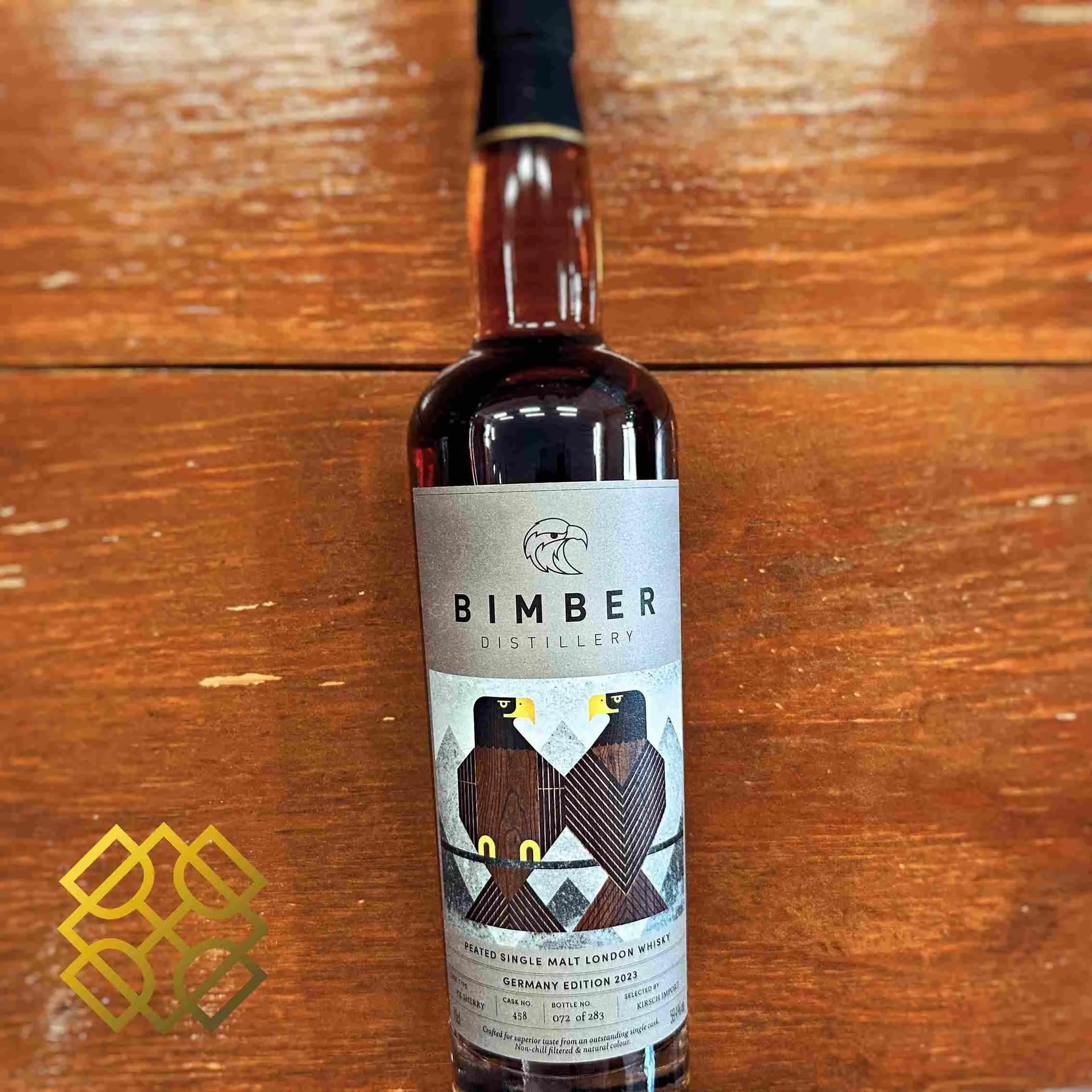 Bimber - 2023, #458, Peated, 59.4% - British Whiskies