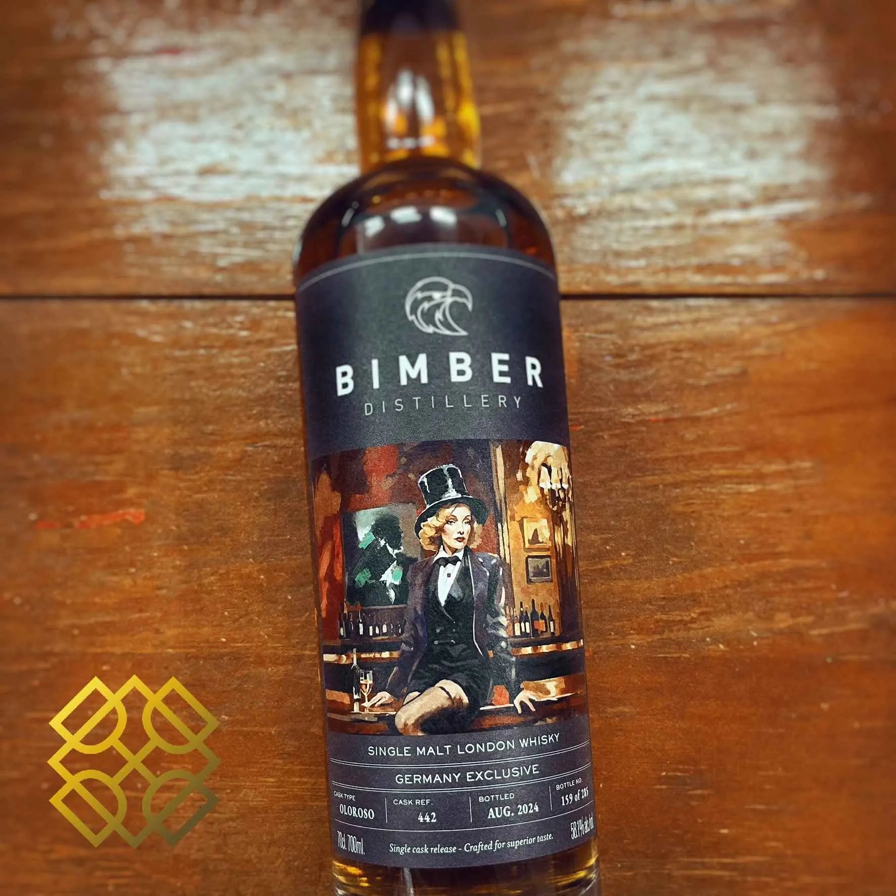 Bimber - 2024, #442, Oloroso Sherry Oak, 58.1% - British Whiskies