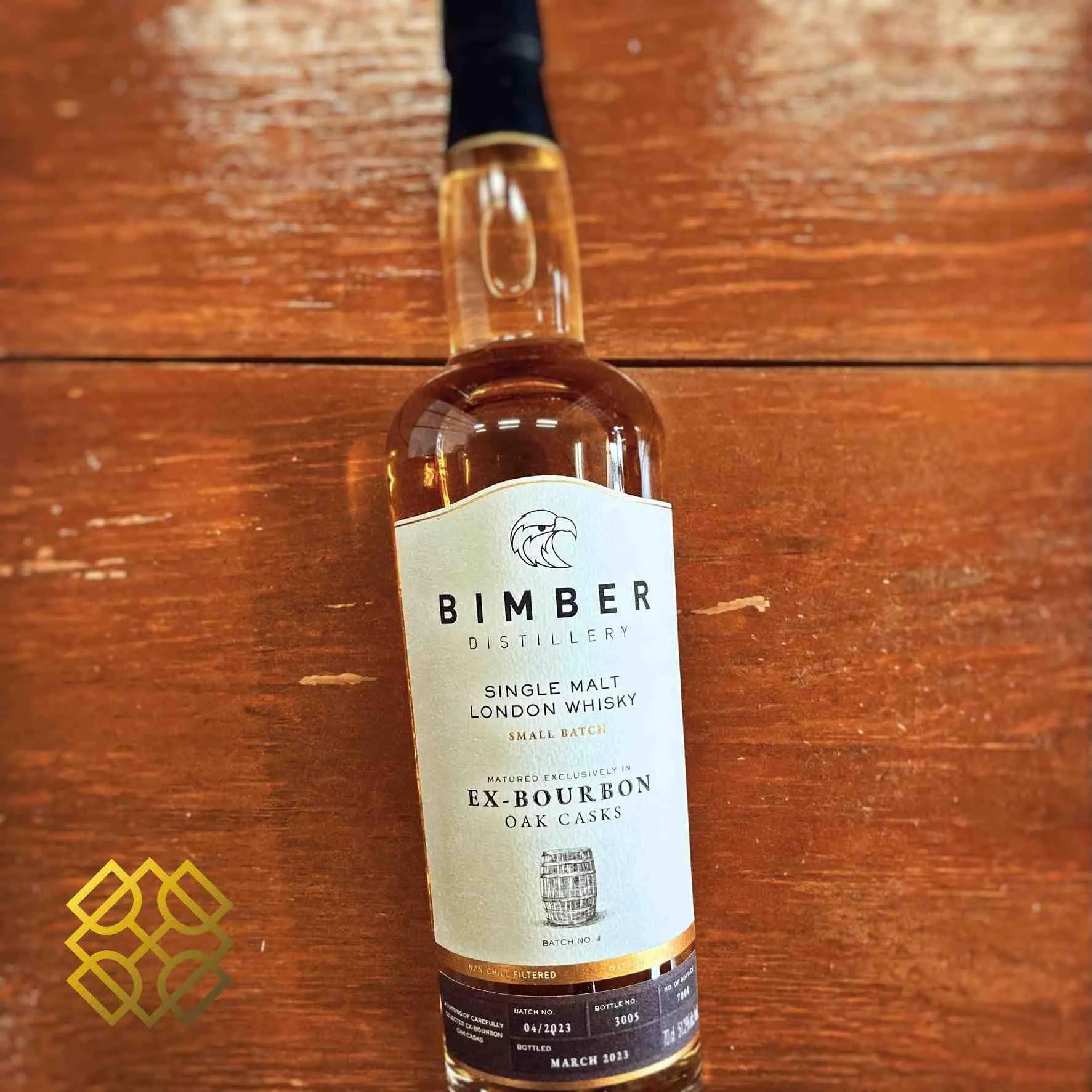 Bimber - Bourbon Cask Batch 4 2023, 51.2% - British Whiskies