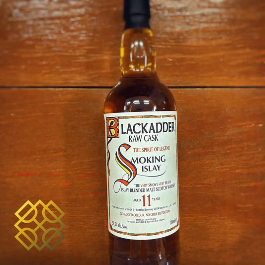 Blackadder Smoking Islay - 11YO, #SI2024-01, Raw Cask - The Spirit of Legend, 59.5% - Scotch Whisky