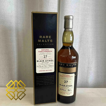 Blair Athol - 27YO, 1975/2003, Rare Malts Selection, 54.7% - Scotch Whisky