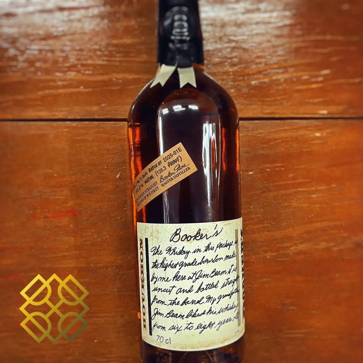 Booker’s - 7YO, 2025, Batch 2025-01E, 63.2% (WB88.33) - Bourbon Whiskey