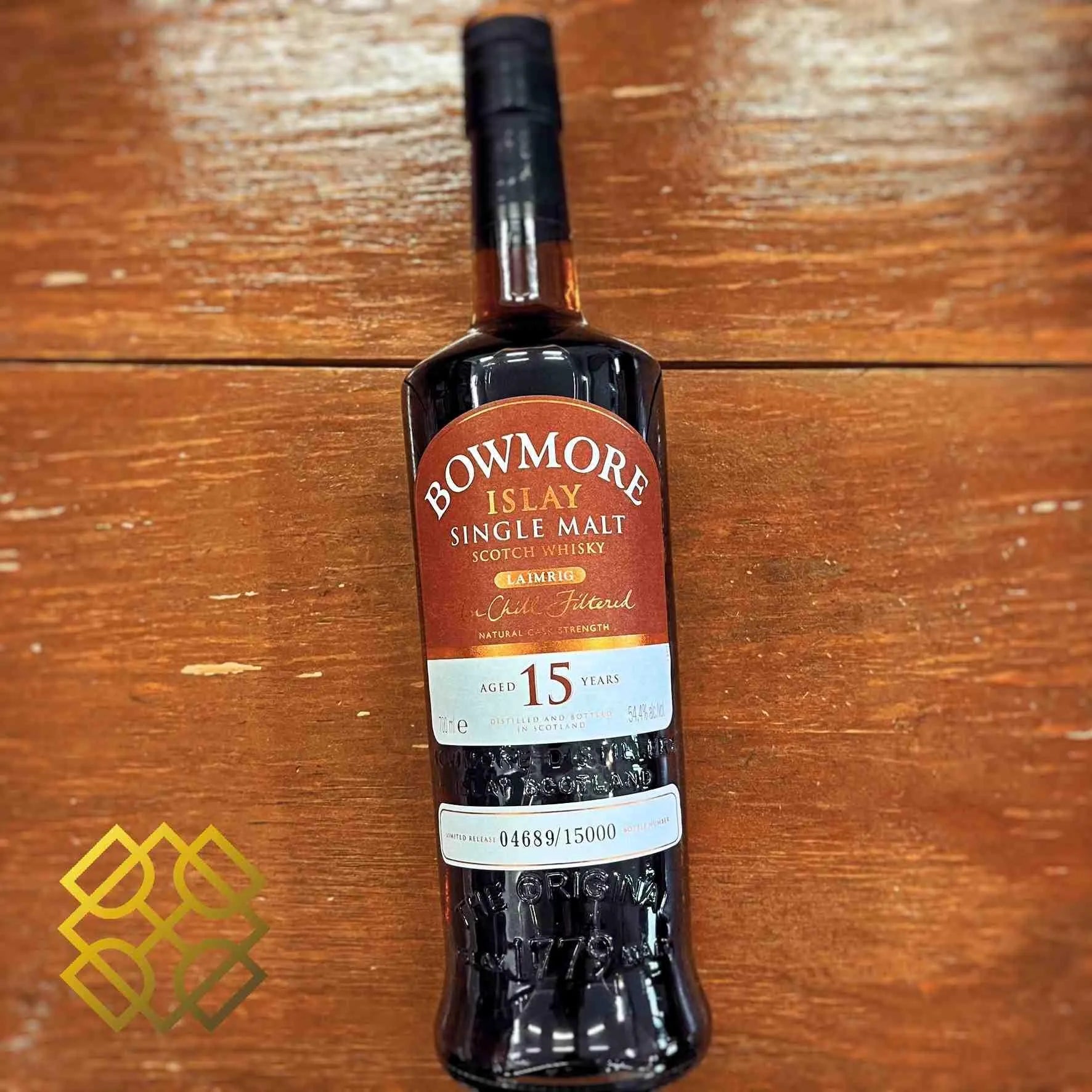 Bowmore - 15YO, Laimrig Batch 2, 2011, 54.4% (WB 88.64) (分現金/信用卡價) - Scotch Whisky