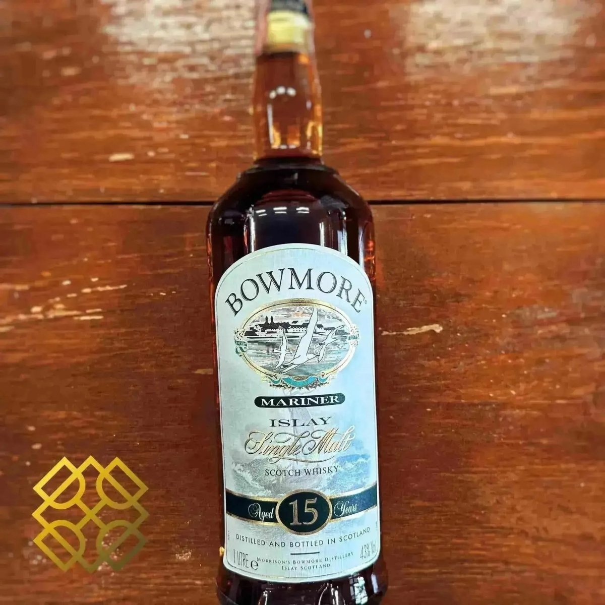 Bowmore 15 Years Old Mariner - 1L, 43% | Alcohol Please