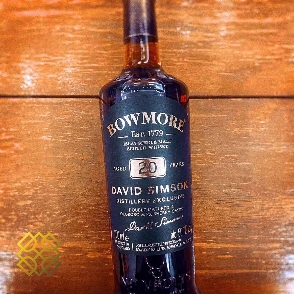 Bowmore - 20YO, David Simson, Distillery Exclusive, 50.7% - Scotch Whisky