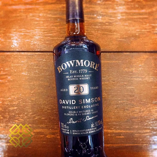 Bowmore - 20YO, David Simson, Distillery Exclusive, 50.7% - Scotch Whisky