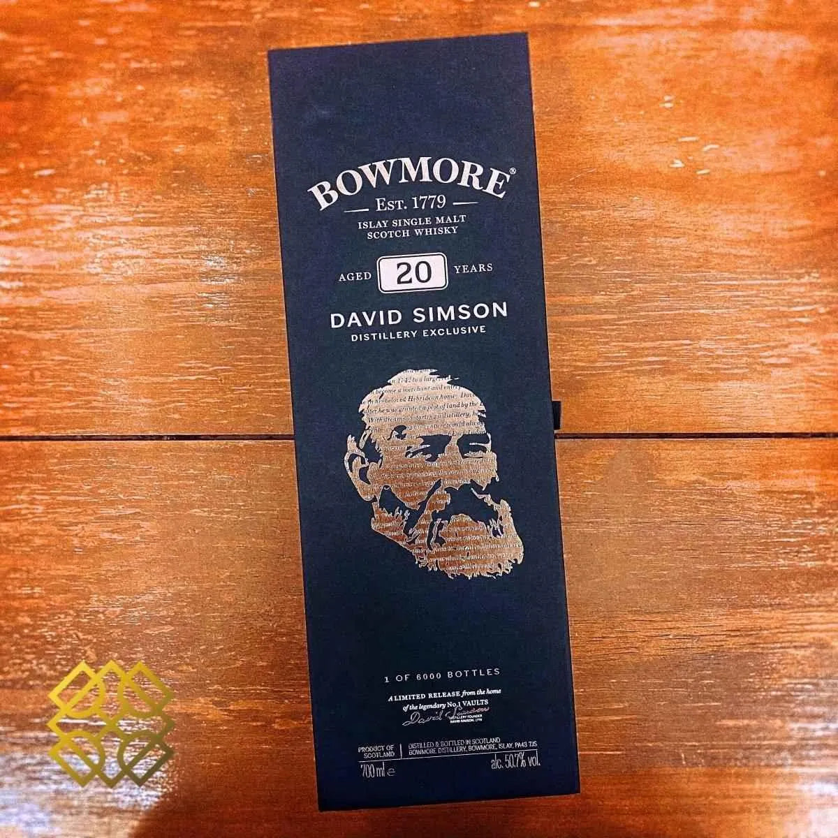 Bowmore - 20YO, David Simson, Distillery Exclusive, 50.7% - Scotch Whisky