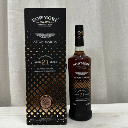 Bowmore 21YO, 2021, Aston Martin Masters' Selection - Edition 1, 51.8% (WB89.58) (分現金/信用卡價) - 蘇格蘭威士忌