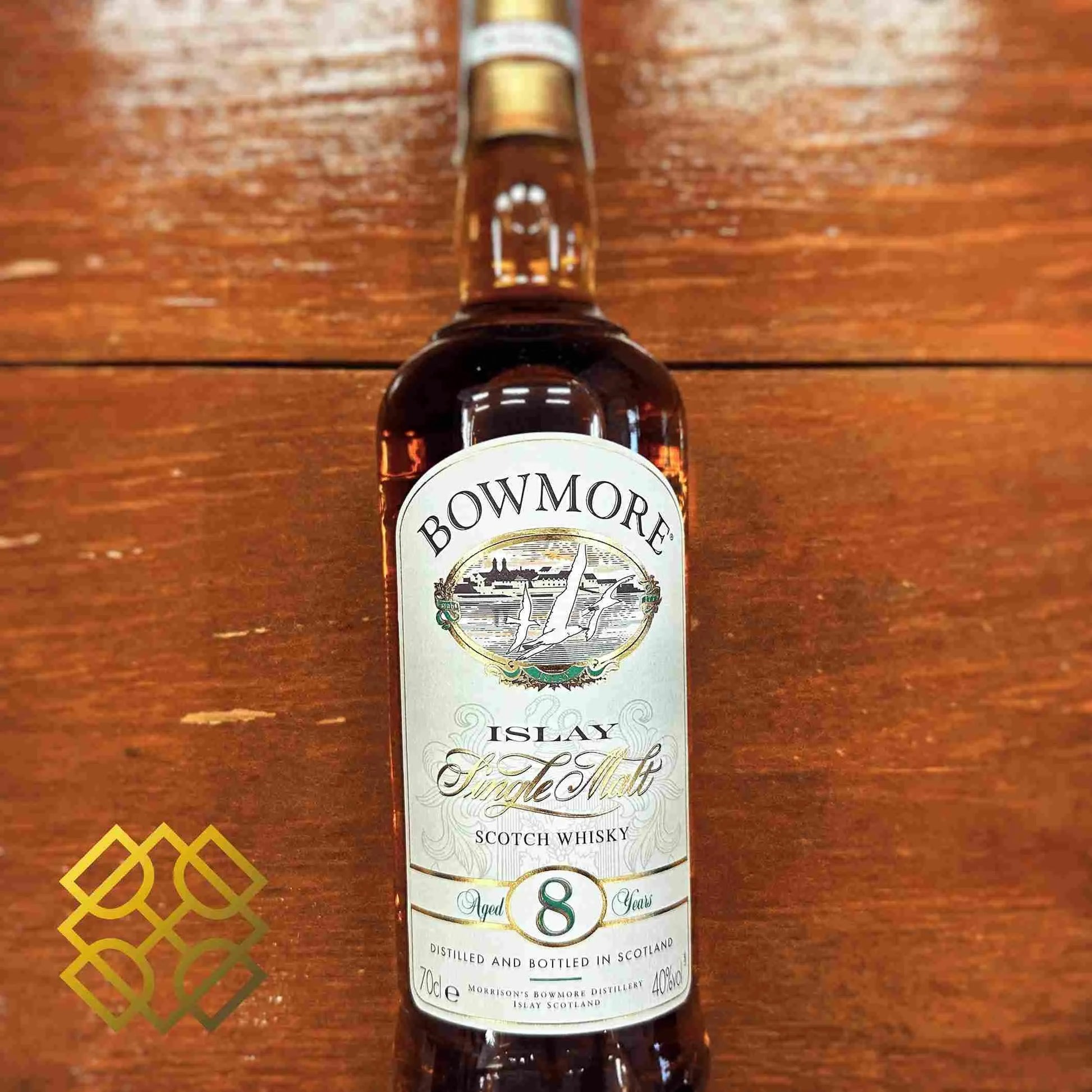 Bowmore - 8YO, Seagulls, White Stripe Cap, 40% (分現金/信用卡價) - Scotch Whisky