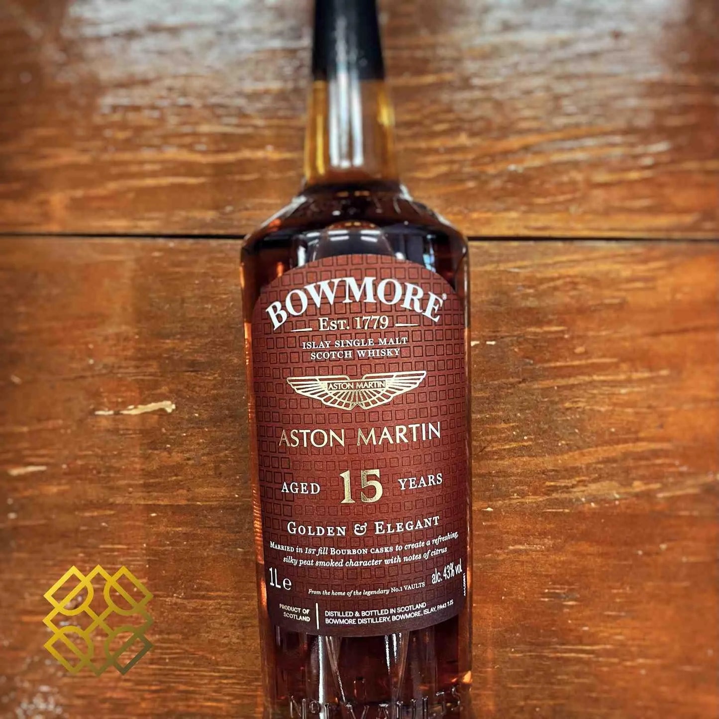 Bowmore - Aston Martin 15YO, 2023, No.8 Edition, 43%, 1000ml - Scotch Whisky