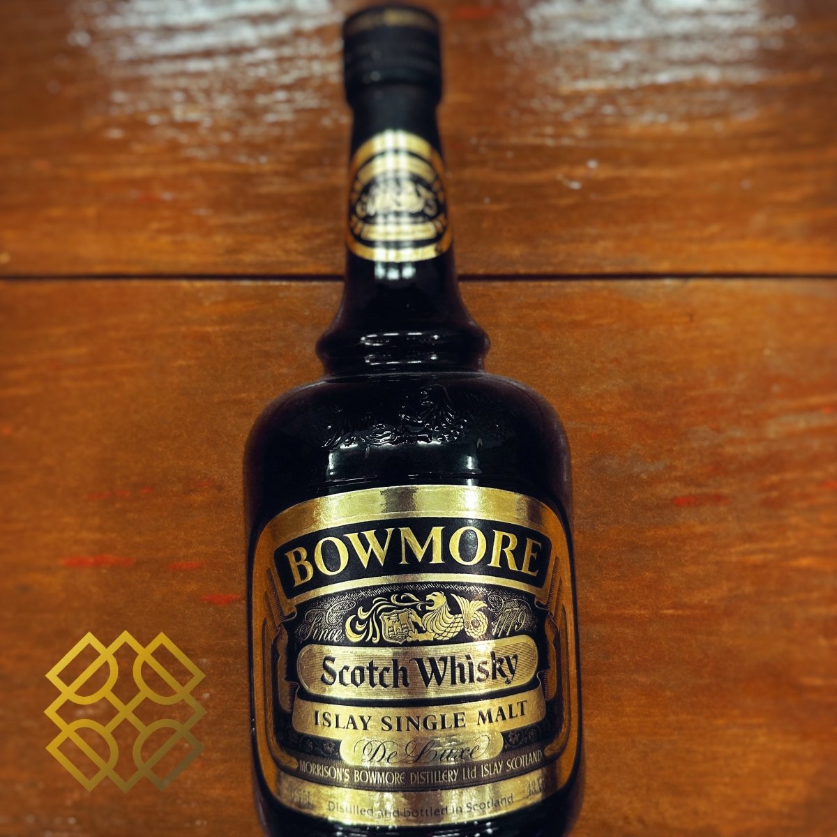 Bowmore - De Luxe, Dumpy Brown Bottle, 43% | Alcohol Please