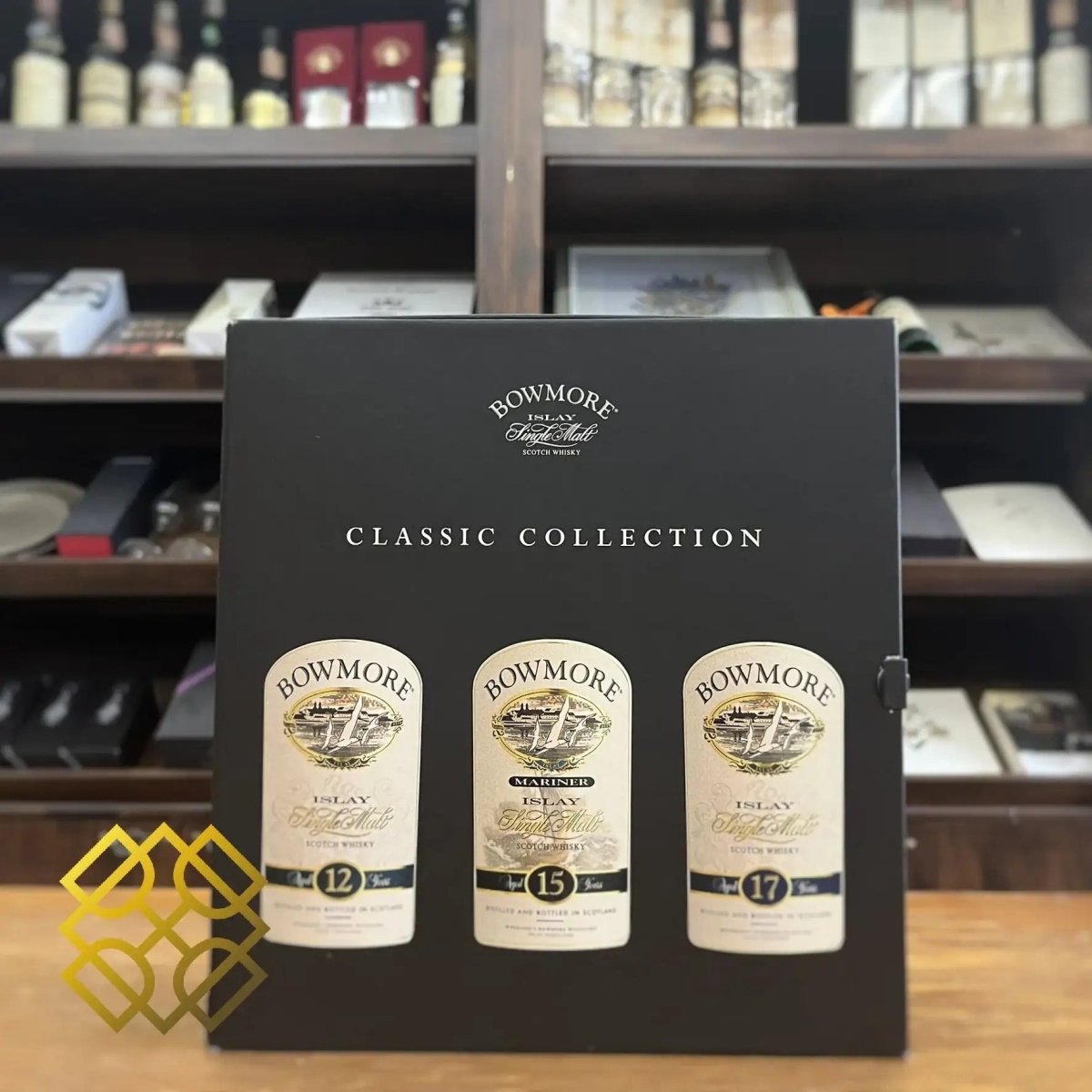 Bowmore - Miniature Set, Old Bottling 12, 15, 17YO, (3 x 200 ml) (分現金/信用卡價) - Scotch Whisky