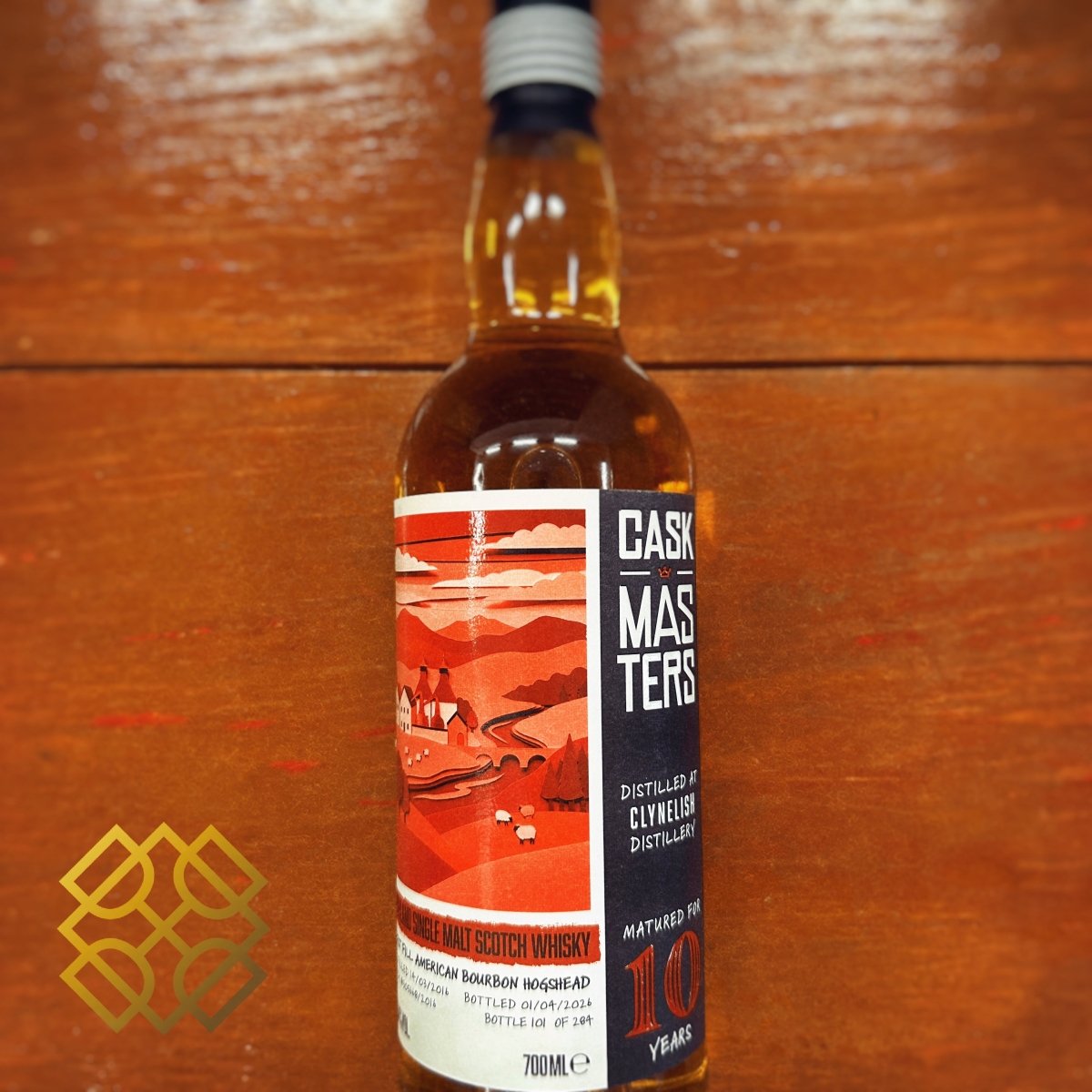 Brave New Spirits Clynelish 10YO, 2016/2026, Cask Masters, 305668/2016, 55.4% - 蘇格蘭威士忌