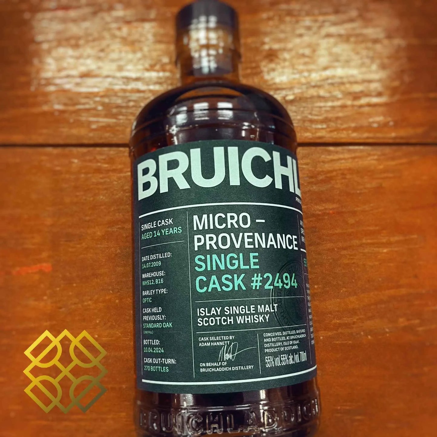 Bruichladdich - 14YO, 2009/2024, #2494, Micro Provenance, 55% (分現金/信用卡價) - Scotch Whisky