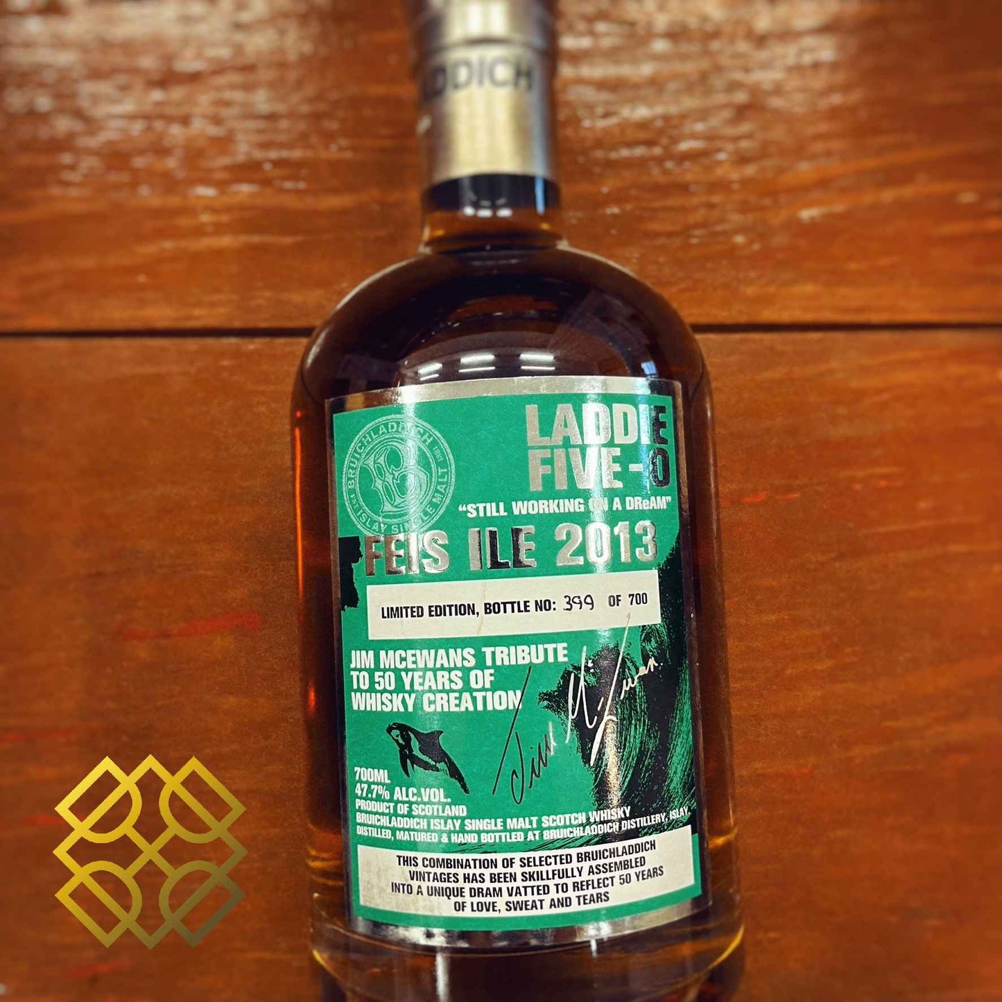 Bruichladdich Laddie Five-O - Feis Ile 2013, 47.7% (WB87.08) (分現金/信用卡價) - Scotch Whisky