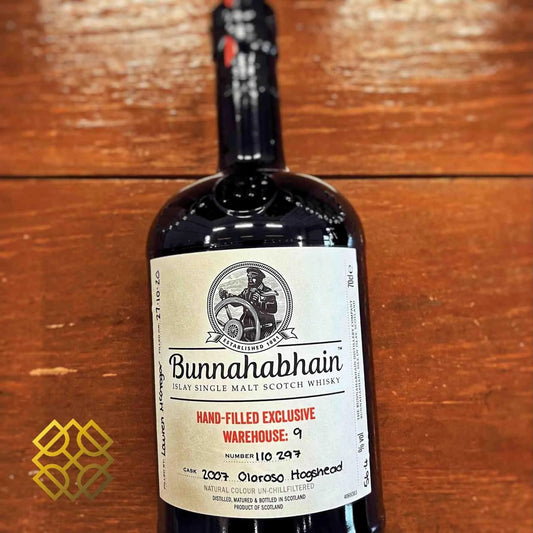 Bunnahabhain - 13YO, 2007/2020, Warehouse 9 Hand-Filled Exclusive, 56.4% - Scotch Whisky