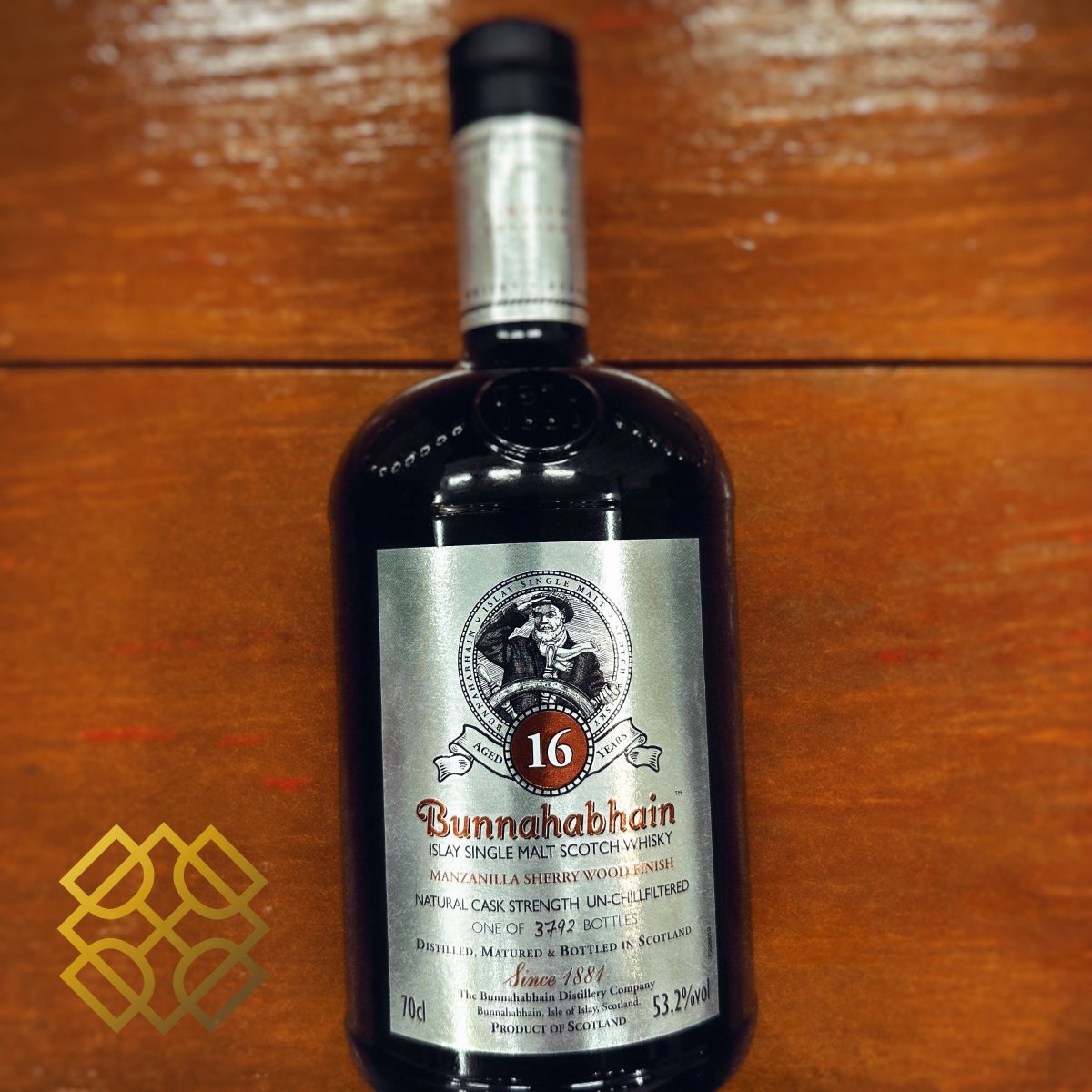 Bunnahabhain - 16YO, 1992/2008, Manzanilla Sherry Wood Finish, 53.2% (分現金/信用卡價) - 蘇格蘭威士忌