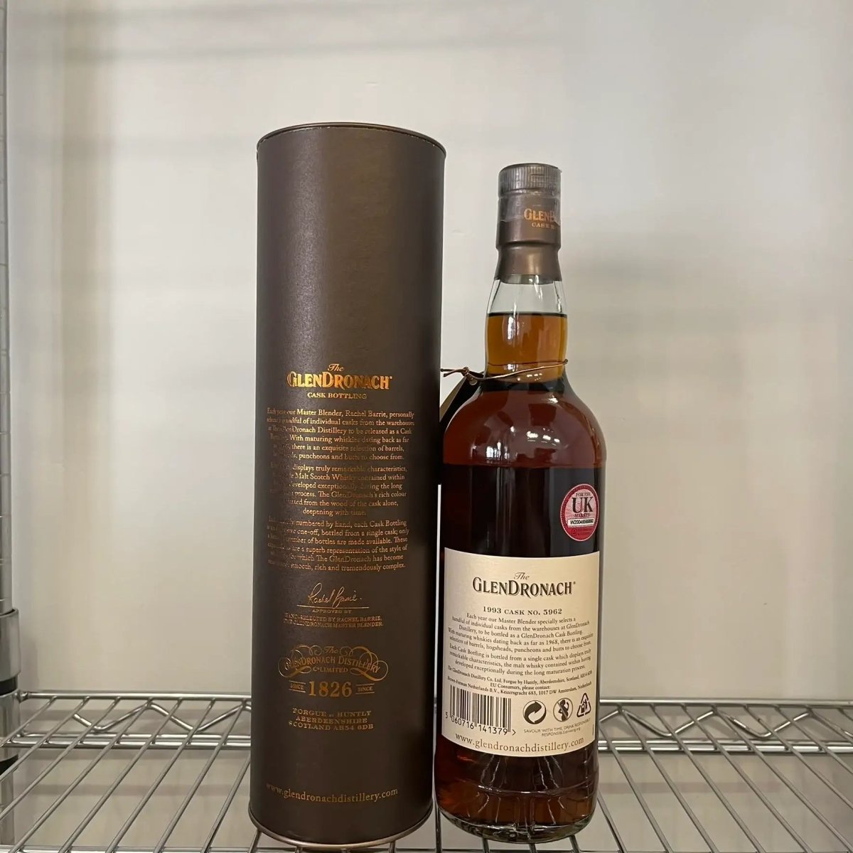 C10026 - Glendronach 26yo, 1993, #5962 (WB84.89) - 