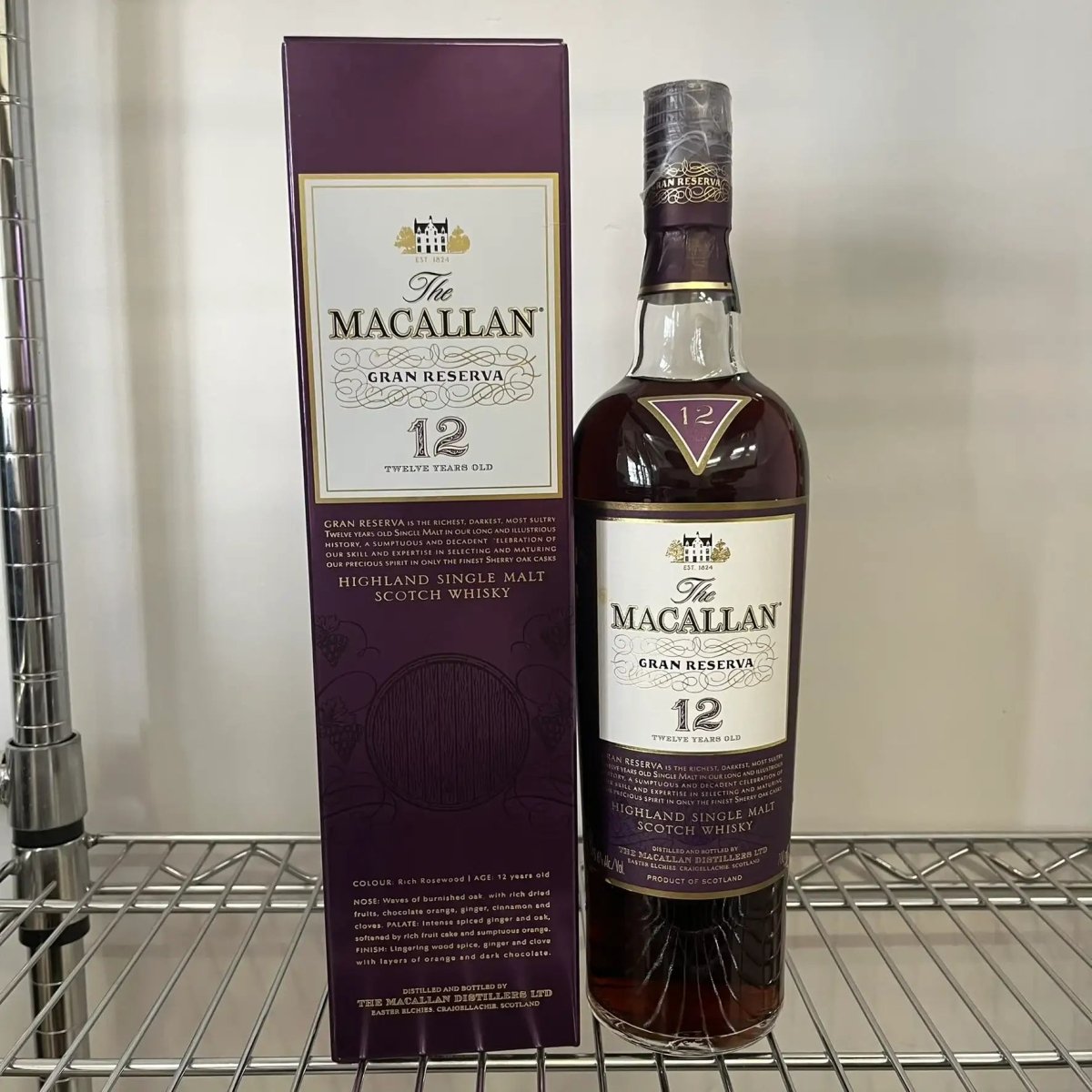 C10036 - Macallan Gran Reserva 12yo (WB89.44) - 