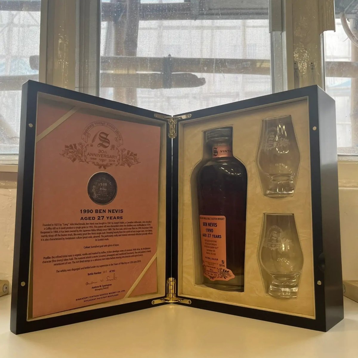 C10050 - Signatory Vintage 30th Ben Nevis 27yo (WB89.75) - 