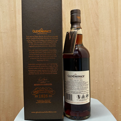 C10077 - Glendronach 28YO, 1994/2023, #474, 51.8% (WF92) (WB90.44) - 